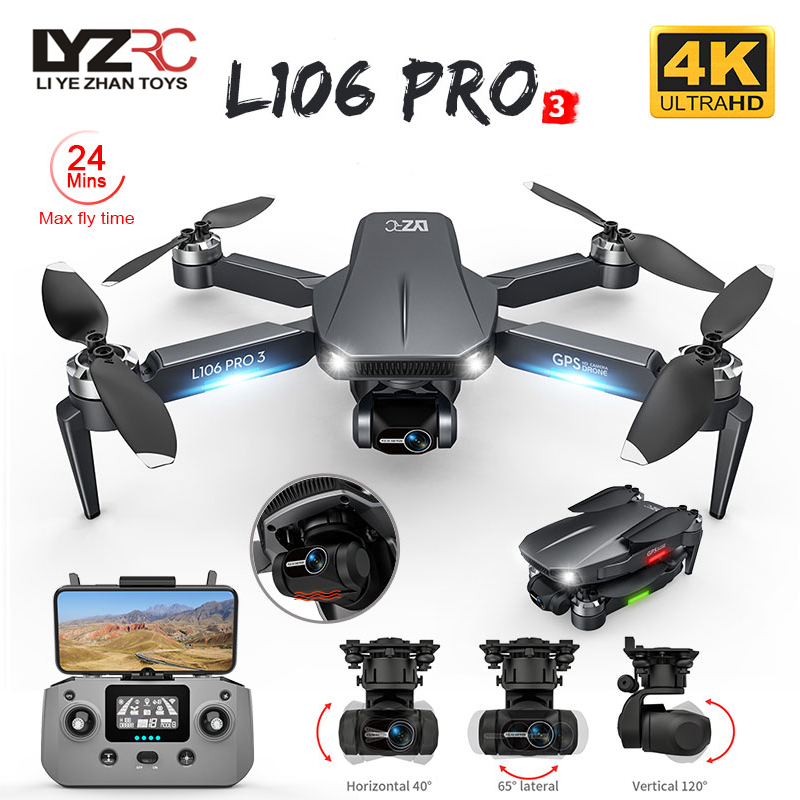 Drone Camera Professional - L106 Pro 3 Drohne 5G WIFI