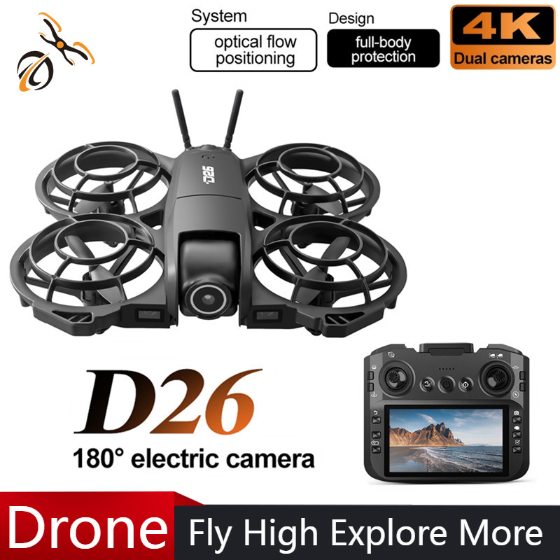 D26 Drohne 4K Luftbild-HD 180  – Drone Camera Hd Bewertung und Preis